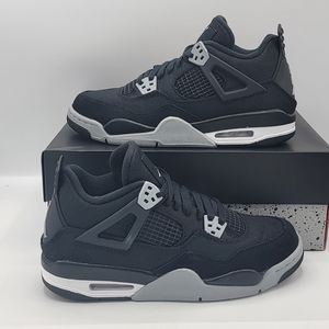 Nike Jordan 4 Retro SE Black Canvas (DH7138-006/DV0553-006) GS Sizes